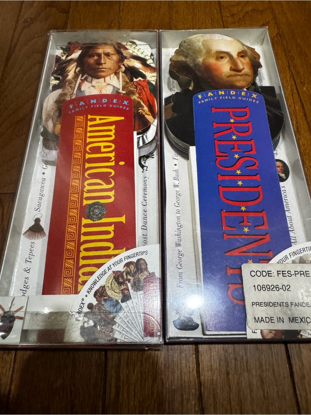 Presidents and American Indians Fandex Field Guides